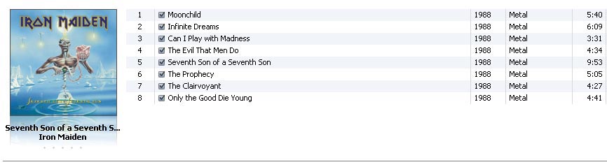 Iron Maiden - Seventh Son of a Seventh Son